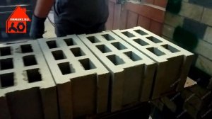 Строительный блок пустотелый гиперпрессованный НОВЫЙ!