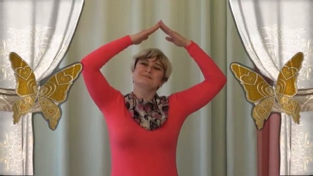 Пальчиковая игра "У окошка я сижу" смотреть онлайн