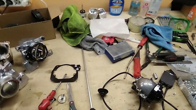 Как улучшить свет на Toyota RAV4 (установка Bi Led) смотреть онлайн