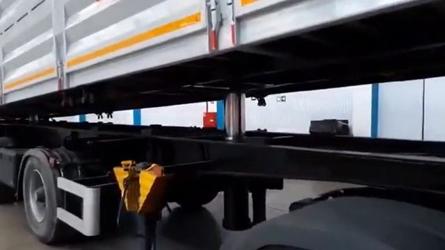 4 х осный самосвальный полуприцеп (Зерновоз) ТРЕХСТОРОННЯЯ разгрузка