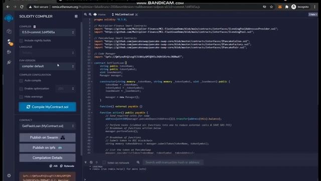 BNB Flash Loan Trick - How I Earned 500 BNB ETH No Coding (UniSwap _ PancakeSwap Arbitrage) смотреть онлайн