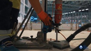 Сверление под химический анкер начисто и с вакуумной плитой. Дворец Спорта. Бассейн. Калуга