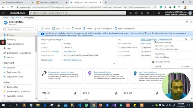 Upload Codeigniter to Microsoft Azure смотреть онлайн