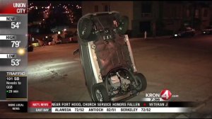 Hooded Smart Car Tippers Roam the San Francisco Streets