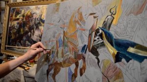 Подмалевок акварелью. Техника Живописи часть 1