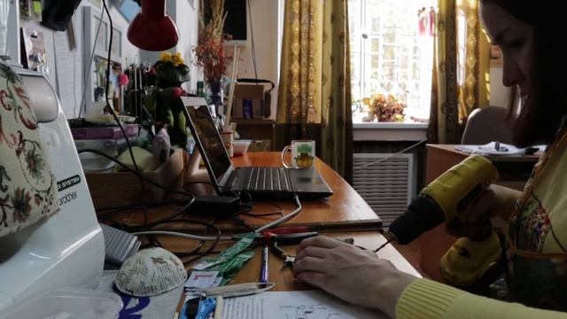 Механика глаз куклы Сова смотреть онлайн