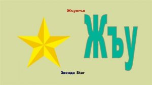 Алфавит. Часть 1. Картинки. Учим адыгейский язык.