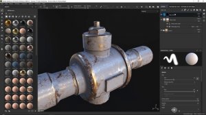 Магия Anchor Point 01 - Настройка двойного слоя в Substance 3D Painter