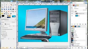 GIMP.Создаём визитку..mp4