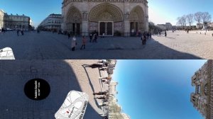[360°/VR Video] Virtual guided tour of Paris : Notre-Dame & l'Ile de la Cité