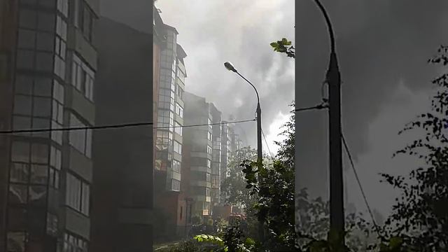 Пожар жилого дома в Королеве на момент с 13 до 15 часов смотреть онлайн