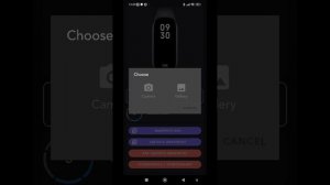 как сделать свои обои на mi band 7