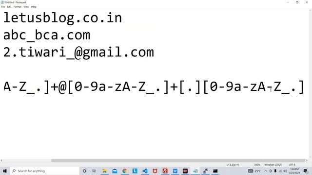Find Emails using Regular Expression in python || Email Collector/Finder in python.