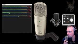 Setup Behringer C-1U USB Microphone in Windows and OBS