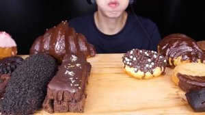 ASMR KITKAT MAGNUM CHOCOLATE ICE CREAM OREO CAKE NUTELLA LOTUS DESSERT MUKBANG 먹방 咀嚼音 EATING SOUNDS