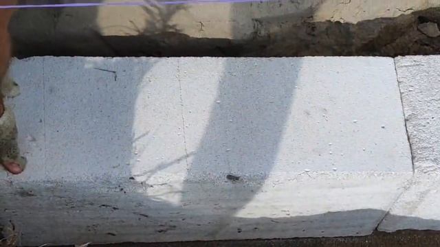 Бюджетный фундамент своими руками. Фундамент из газобетона.