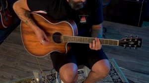 Hear The Cort Grand Regal MEDX M Acoustic Guitar