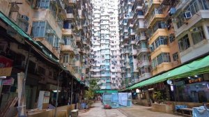 Hong Kong — Monster Building【4K】 | Yick Cheong Building Walking Tour