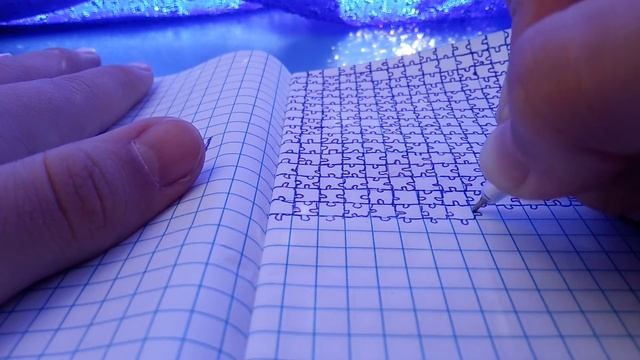 пазлы рисуем