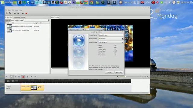 Как работать с видеоредактором Openshot часть 1 смотреть онлайн