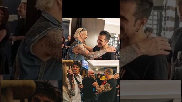 John Travolta,Tommy Lee, Adria Arjona,Jason Momoa & More at the Metallica Pantera Concert