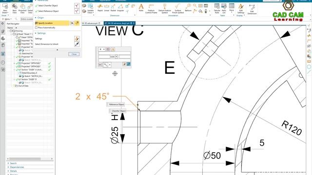 SIEMENS NX DRAFTING #14 | 2D Drawing Practice Excercises - Basic to Advanced tutorials for beginers