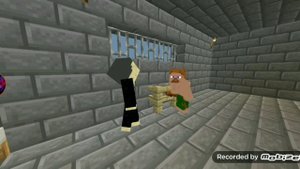 Мем в майнкрафте:Братишка я тебе покушать принёс!