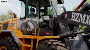 Обзор фронтального погрузчика HZM XC36D