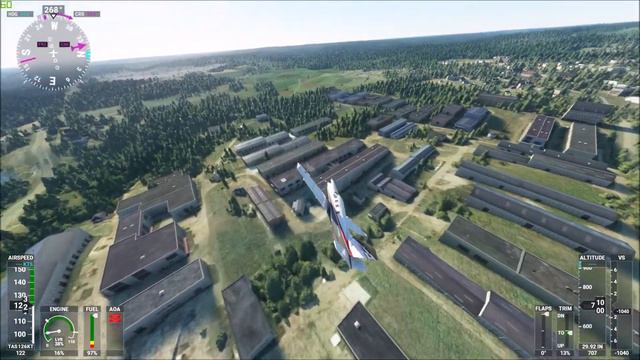 Microsoft Flight Simulator 2020 Окрестности Сыктывкара часть 2 с.Выльгорт смотреть онлайн
