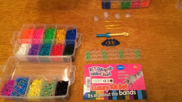 Самый большой набор для плетения браслетов из 25000 резинок - обзор и распаковка смотреть онлайн