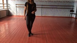 Обучение лезгинке : Чеченский ход: