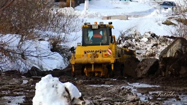 Ремонт дороги на Кировском овраге? смотреть онлайн