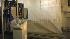 Работа резательного комплекса. Изготовление пенобетонных блоков