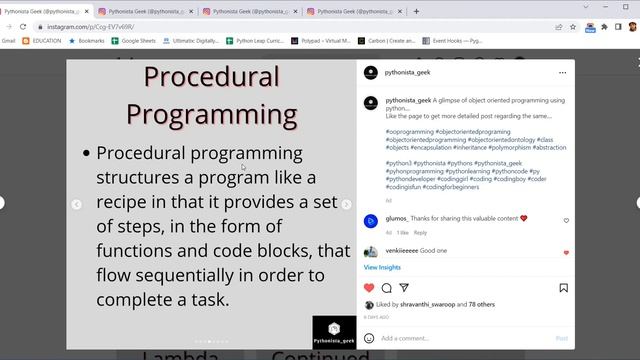 Object-Oriented Programming in python| OOP| Episode-26| Pythonista_Geek |Basics of python|Shravanth