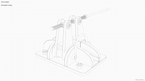 Screw stopper. Drawings. Винтовой стопор. Чертёж.