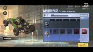 BGMI lite season 35 winner pass upgrade / mast baggi ki skin hai ? op winner pass ? #gaming