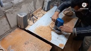 Менажница из дерева при помощи фрезера и шаблона / DIY / a wooden cabinet with a milling cutter