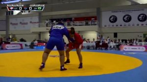 PUELLO Audrey vs SILVA Jhenifer. Pan American Sambo Championships 2023