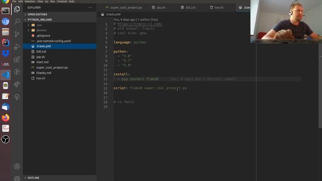 tool confusion - flake8 - tox - travis - pre-commit - how do they fit together? смотреть онлайн