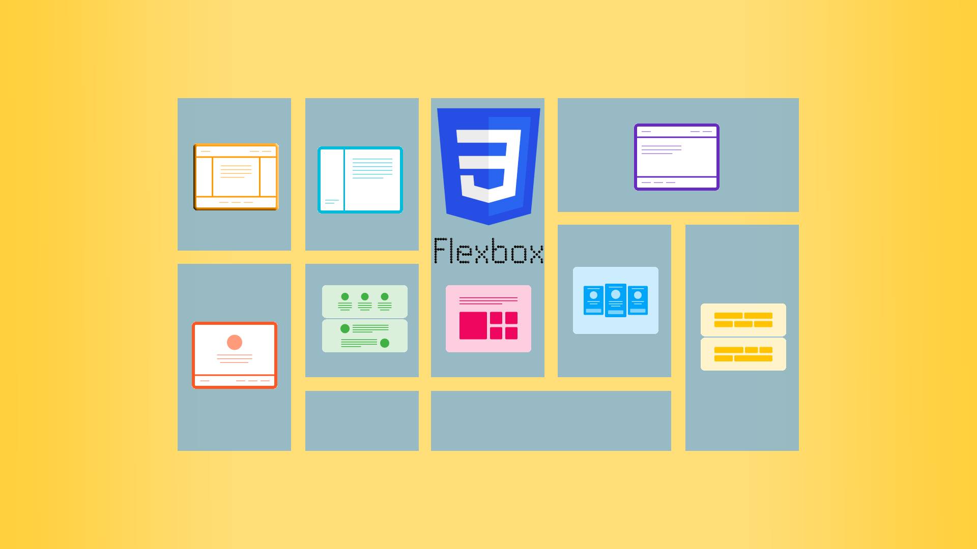 Верстка сайта на FlexBox CSS 1