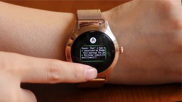 KingWear Smartwatch Women's Sports Smart Watch Fitness Bracelet  For IOS Android умные смарт часы