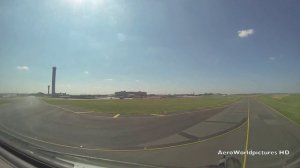 Take-off @ PARIS - Charles de Gaulle airport (CDG/LFPG) France # Cockpit view - RWY09R