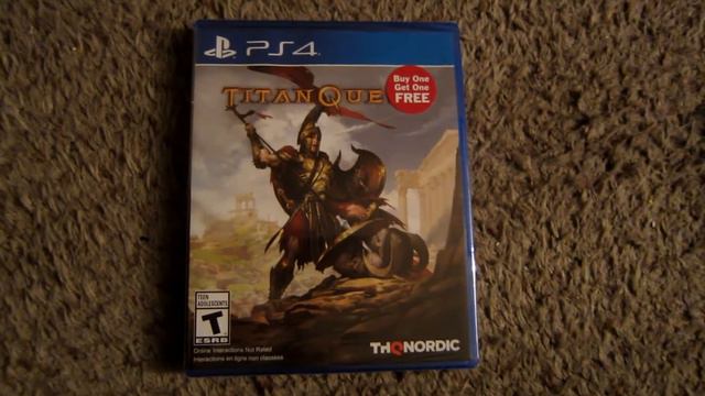 Titan Quest Ps4 Game Unboxing смотреть онлайн