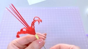 【DIY】100均樹脂粘土で彼岸花の作り方。How to make clay Spider lily | Sugar flower | fondant | gum paste |クレイフラワー