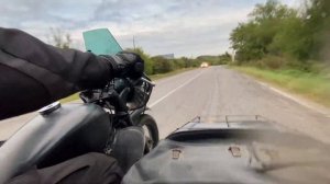 Днепр МТ 16 2WD - PZ30 -  максималка на трассе.