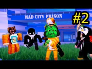 спас  банду котов из тюрьмы! сериал мед сити ⏪ мед сити ⏪ mad city ⏪ часть 2.