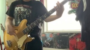 SUPER BUTTER DOG - コミュニケーション・ブレイクダンス (ベース弾いてみた) Epiphone Jack Casady Bass