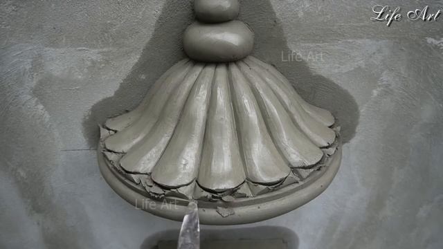 DIY wall decoration lanterns with sand cement смотреть онлайн