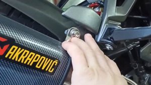 Bajaj Pulsar 200 NS Exhaust, Silencer, выхлоп, глушитель