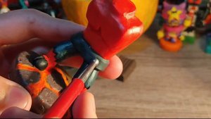 How to make Demonic Bo Brawl Stars with clay! |Демон Бо из ПЛАСТИЛИНА! Бравл Старс| ClayHobby Nr43